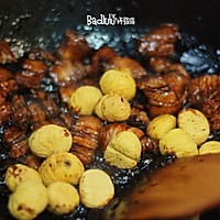 秋天的栗子，烧肉最香。@坏露露的露台食光的做法图解2