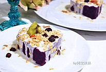 紫薯酸奶燕麦塔#“宴”遇灵山 拈花品素#的做法