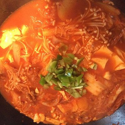 暖冬韩式泡菜汤