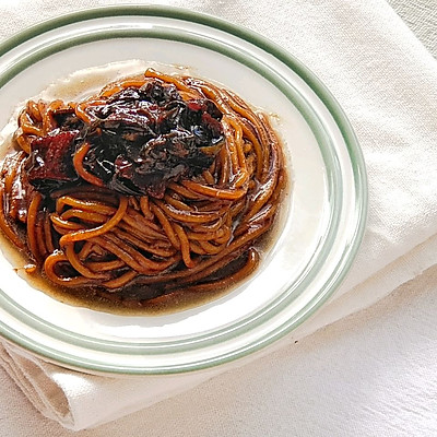 赞不绝口葱油拌面