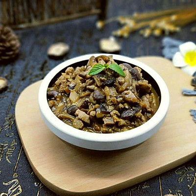 香菇肉丁酱