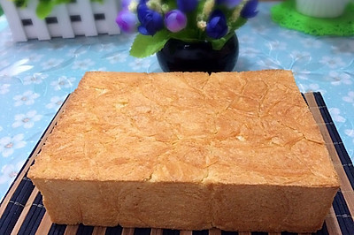 金砖吐司面包的制作方法
