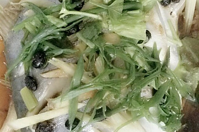 清蒸豆豉金枪鱼
