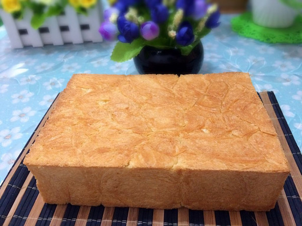 金砖吐司面包的制作方法