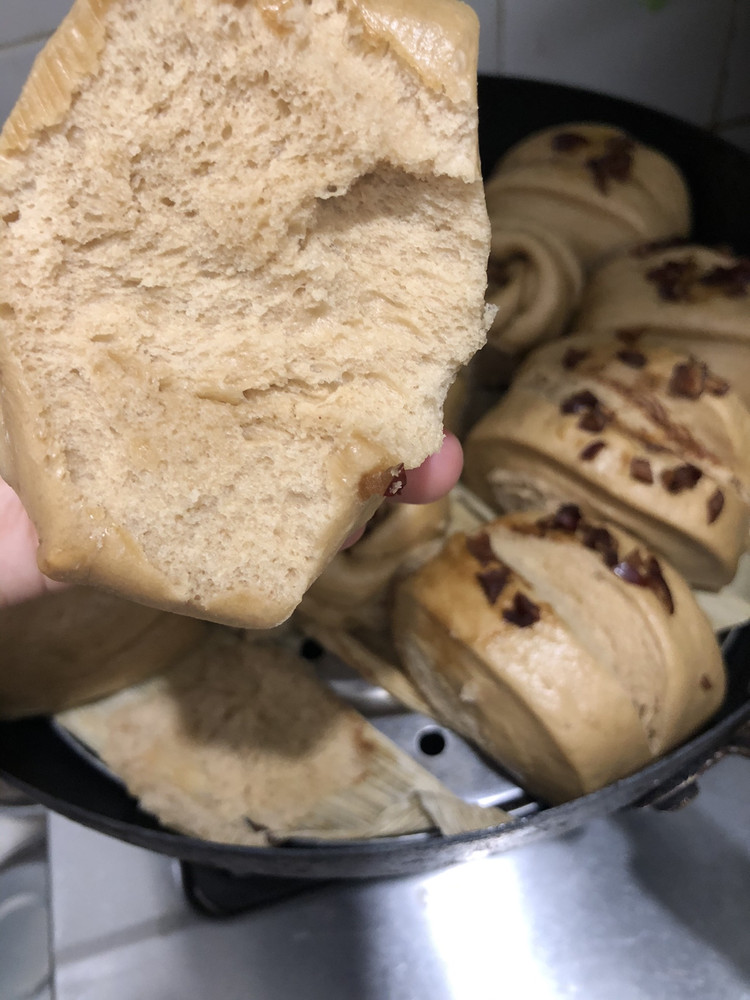 软萌红糖馒头的做法