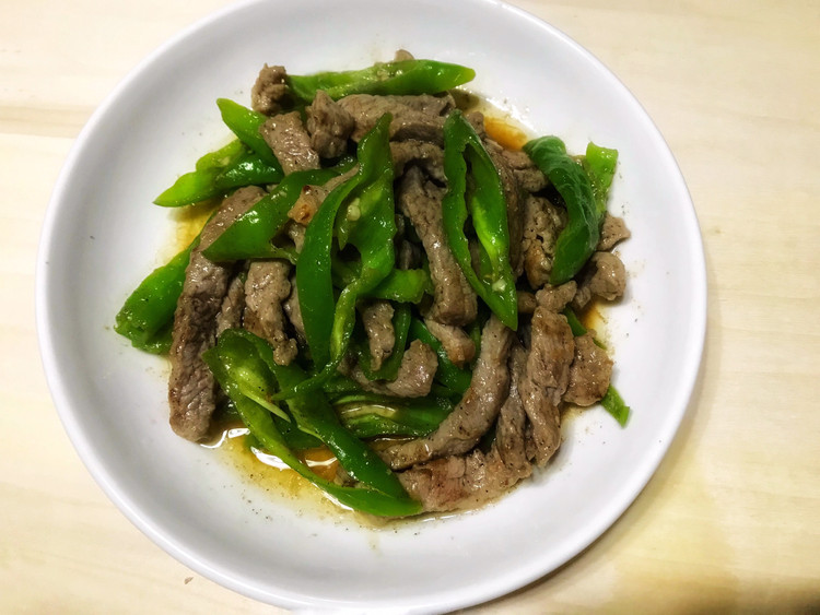 青椒牛柳速成版的做法