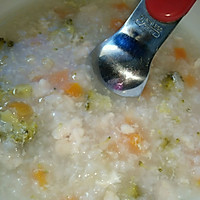 宝宝辅食- 西兰花瘦肉粥的做法图解6