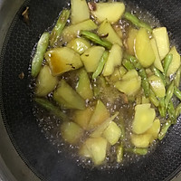 家常菜土豆炒芸豆的做法图解4