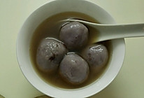 紫薯红豆汤圆的做法