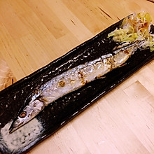 日式盐烤秋刀鱼