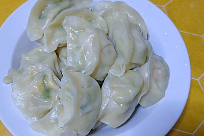 角瓜鸡蛋馅饺子