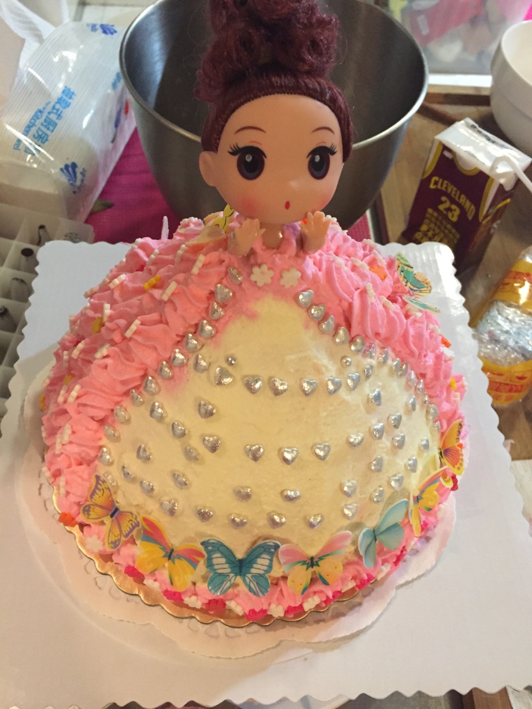 公主女孩翻糖造型蛋糕 | 翻糖造型蛋糕 - Daisycafe