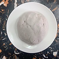 芋泥蛋黄麻糬肉松面包的做法图解3
