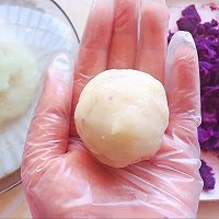 紫薯糯米糍的做法图解11