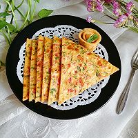 西红柿鸡蛋饼#雀巢营养早餐#的做法图解15