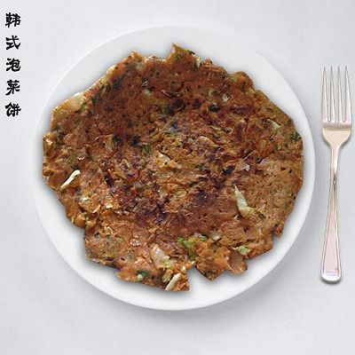 台湾美食凤味郭师傅版——韩式泡菜饼
