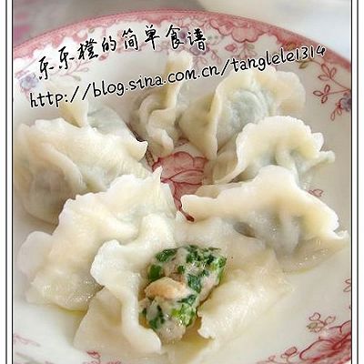 春吃韭菜正当时——三鲜馅饺子