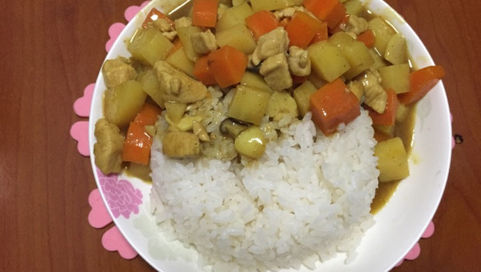 快手咖喱鸡肉饭