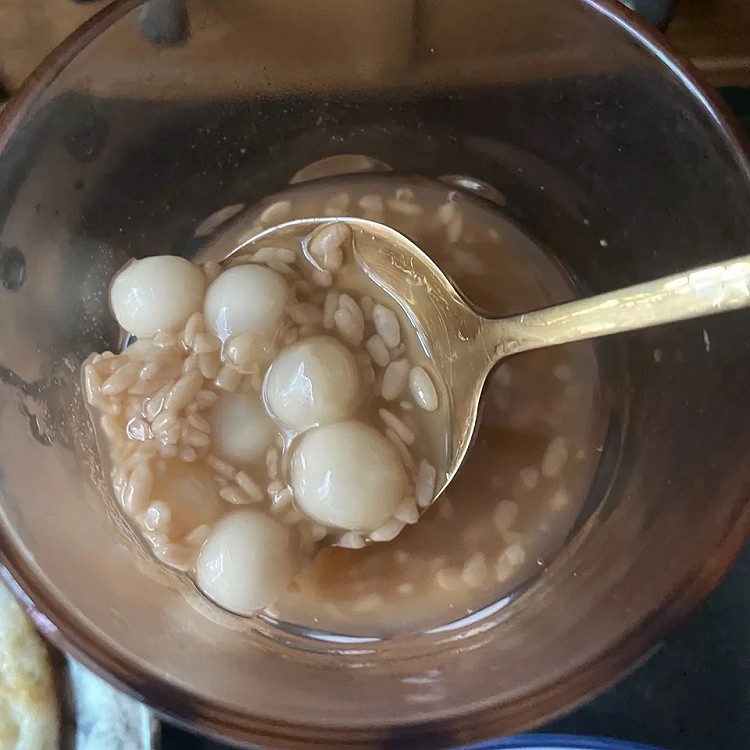 酒酿圆子的做法