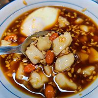 醪糟粉子  小汤圆 掐掐汤圆 红糖的做法图解6