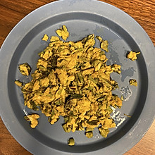 春天的味道，三分钟快手菜，香椿炒鸡蛋！
