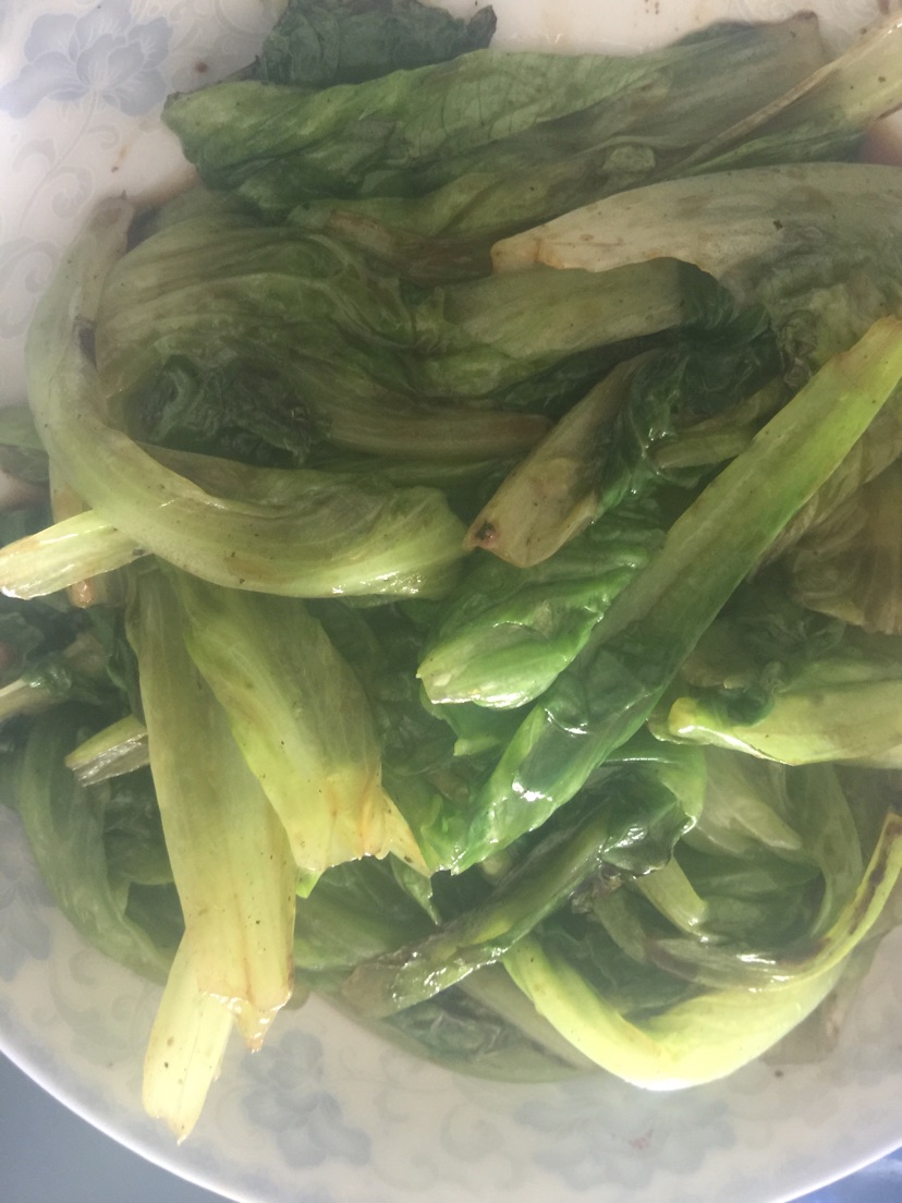 蚝油生菜的做法图解3