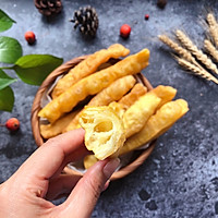 在#憋在家里吃什么#在家也能炸出香脆蓬松的油条的做法图解10