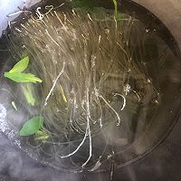凉拌菠菜粉条的做法图解4