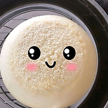 纯牛奶版蒸蛋糕