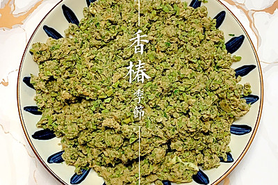 春天的味道-香椿炒鸡蛋