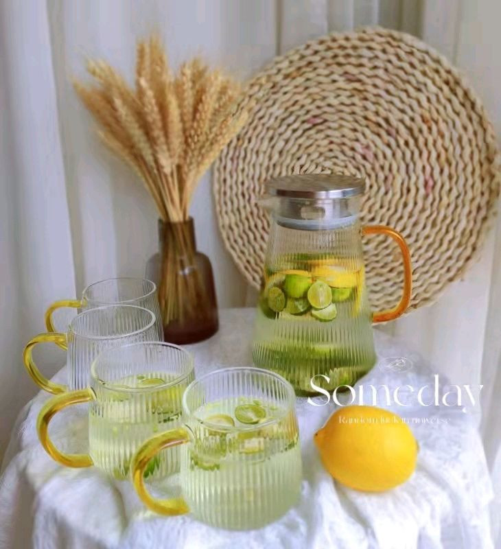 自制一壶青桔柠檬茶的做法
