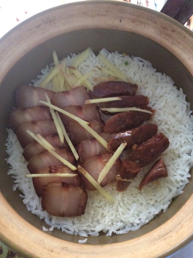 腊味煲仔饭的做法图解5