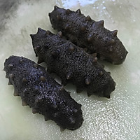 红葱头海参蒸鸡的做法图解3