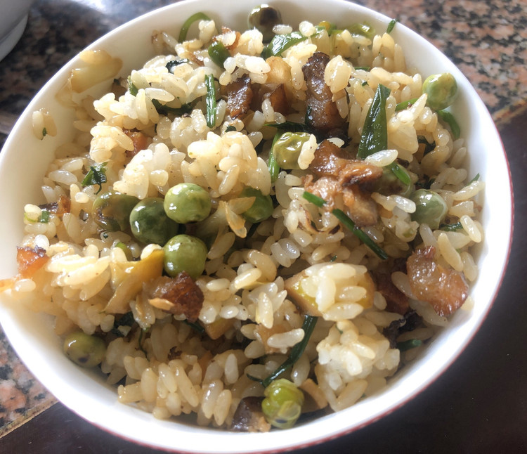 腊肉饭的做法