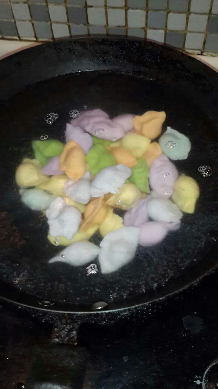 七彩水饺的做法图解10