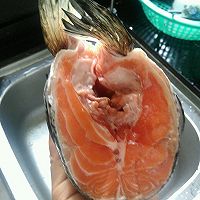 香焗日本三文鱼头的做法图解2