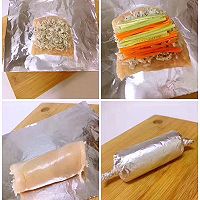 米饭鸡肉卷的做法图解6