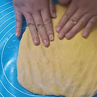 #金龙鱼精英100%烘焙大师赛-爱好组-高筋#南瓜手撕面包的做法图解7