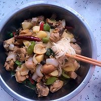 大盘鸡拌面的做法图解8