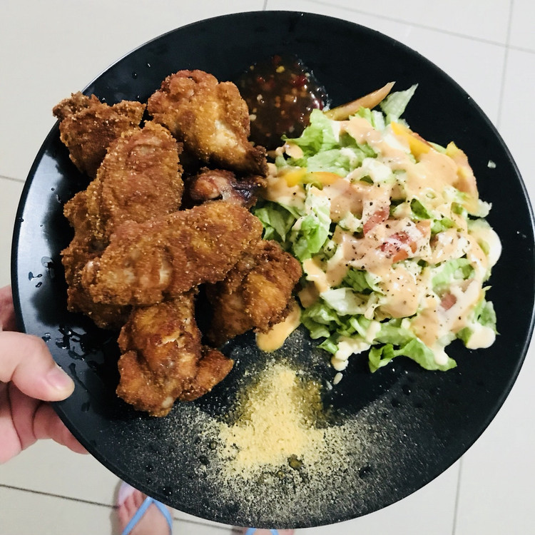 奥尔良炸鸡翅的做法
