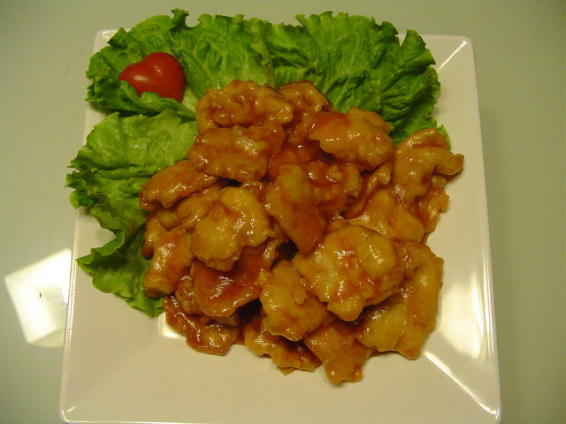 Sweet and sour tenderloin