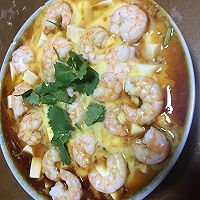 虾仁鸡蛋炖豆腐的做法图解5