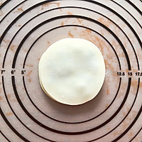 #憋在家里吃什么#饺子皮葱油饼的做法图解6