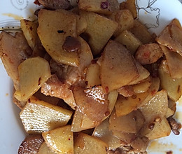土豆片回锅肉的做法