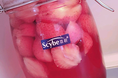 自制草莓罐头+草莓果冻