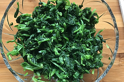 凉拌菠菜