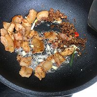 青蒜香干炒五花肉的做法图解4
