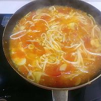 番茄烩金针菇-节后清肠大作战的做法图解10
