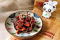 再也不用出门去排队买的香辣鱿鱼须（烤箱版）的做法