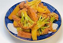 麻辣紫苏土豆松花菜干锅的做法